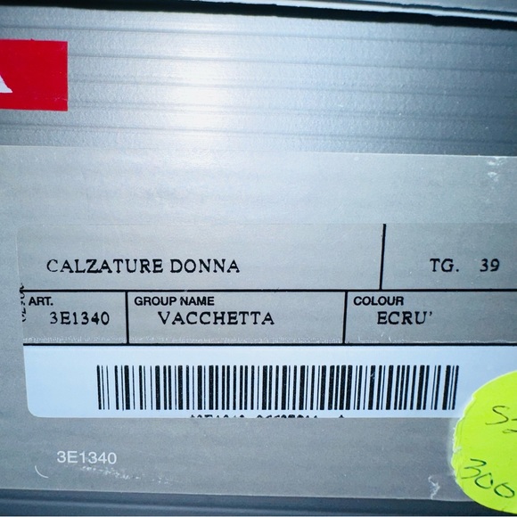 Prada - CALZATURE DONNA Leather sneakers, Ecru:color, Men size39, IOB, w/dustbag - Picture 16 of 16